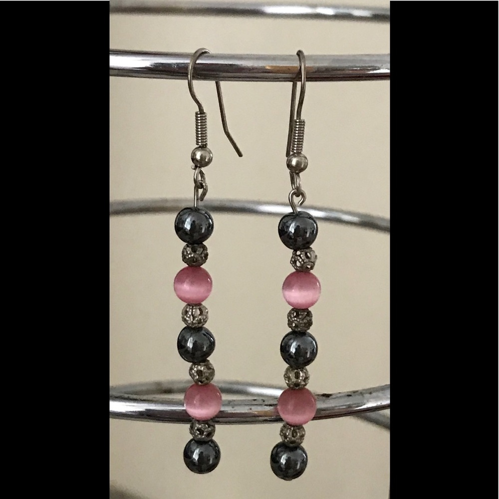 3 For $20-NWOT-Glass Ball Earrings